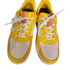 Kizik Brisbane Limited Run Yellow Hands Free Sneakers Women 6 6.5